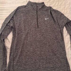 Nike Gray Long Sleeve Top